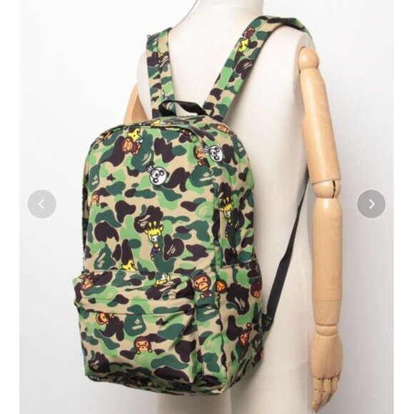 【Bape】Baby Milo Camo Backpack A Bathing Ape - Picture 3 of 16